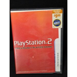 NFL Blitz 20-03 Sony Playstation‎ PS2 Blockbuster Video Rental Case Only No Disc
